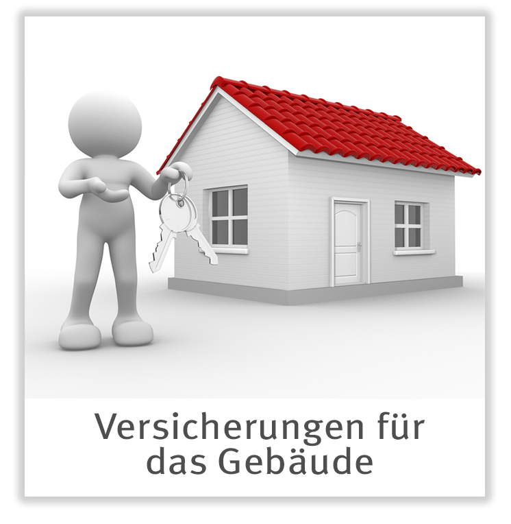 Versicherungen für das Gebäude